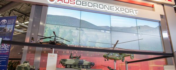 قسم السلاح العسكري الروسي في المعرض الدولي للسلاح يوروساتوري (EUROSATORY ) في باريس - سبوتنيك عربي