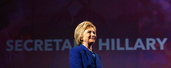 المرشحة للرئاسة عن الحزب الديموقراطي هيلاري كلينتون - سبوتنيك عربي