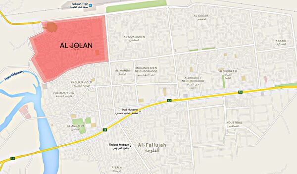 حي الجولان في مدينة الفلوجة العراقية حي الجولان في مدينة الفلوجة العراقية - سبوتنيك عربي