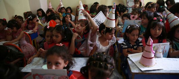 تلاميذ المدارس فى سوريا - سبوتنيك عربي