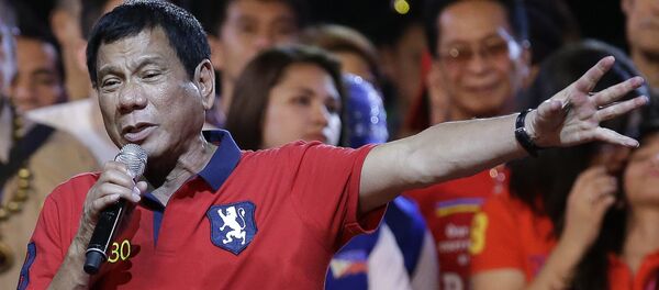 رئيس الفلبين الجديد رودريغو دوتيرتي - سبوتنيك عربي