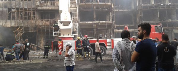 تفجير الكرادة في بغداد تفجير الكرادة في بغداد - سبوتنيك عربي