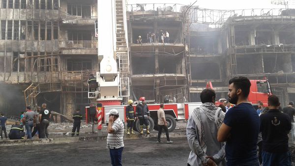 تفجير الكرادة في بغداد - سبوتنيك عربي