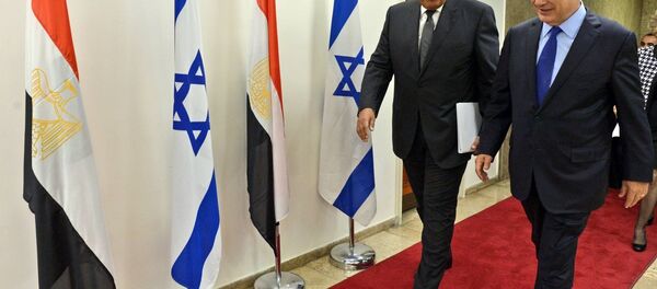 شكري ونتنياهو - سبوتنيك عربي