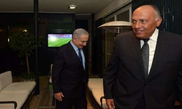 شكري ونتنياهو - سبوتنيك عربي