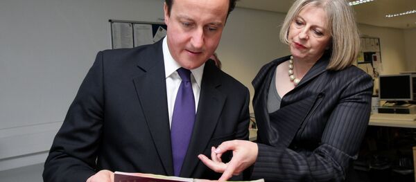 كاميرون وتريزا ماي - سبوتنيك عربي