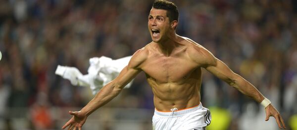 لاعب كرة القدم البرتغالي كريستيانو ونجم نادي ريال مدريد - سبوتنيك عربي