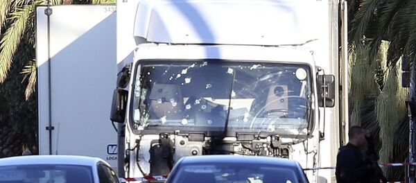 الشاحنة في حادثة نيس الشاحنة في حادثة نيس - سبوتنيك عربي