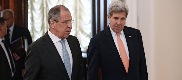 سيرغي لافروف وجون كيري - سبوتنيك عربي