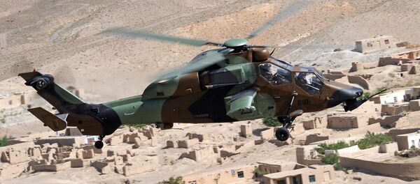 صورة أرشيفية لمروحية فرنسية - سبوتنيك عربي