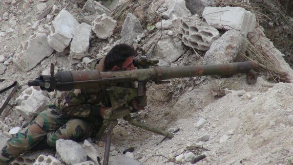  الجيش السوري في مدينة حلب - سبوتنيك عربي