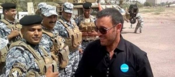 كاظم الساهر مع جنود الجيش العراقي كاظم الساهر مع جنود الجيش العراقي - سبوتنيك عربي