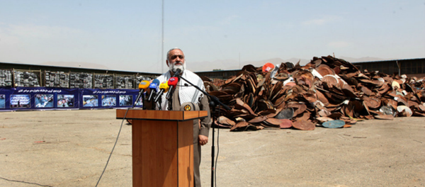 اللواء محمدرضا نقدي قائد قوات التعبئة (الباسيج) التابعة للحرس الثوري الإيراني - سبوتنيك عربي