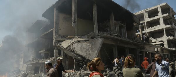 إنفجار في حي القامشلي بسوريا - سبوتنيك عربي