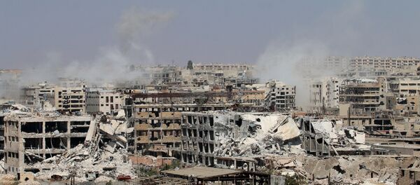 إنفجار في حي القامشلي بسوريا - سبوتنيك عربي