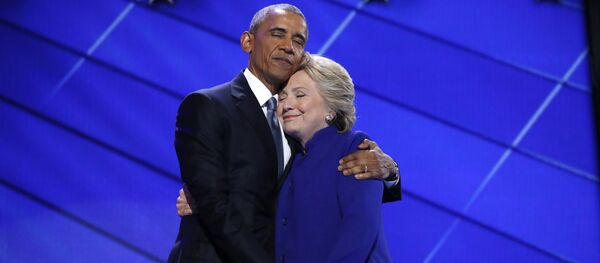 باراك أوباما وهيلاري كلينتون - سبوتنيك عربي