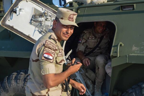 جنود الجيش المصرى فى روسيا - سبوتنيك عربي