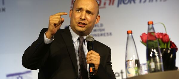 رئيس حزب البيت اليهودي في إسرائيلي نفتالي بنيت - سبوتنيك عربي