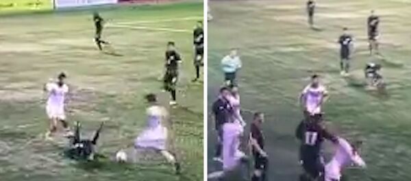 مباراة كرة قدم بين البحرين وأمريكا مباراة كرة قدم بين البحرين وأمريكا - سبوتنيك عربي