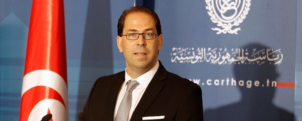 رئيس الوزراء التونسي يوسف الشاهد رئيس الوزراء التونسي يوسف الشاهد - سبوتنيك عربي