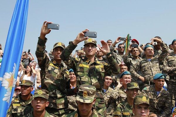 جنود الجيش المصرى فى الألعاب العسكرية بروسيا - سبوتنيك عربي