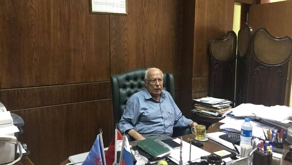 رئيس الجامعة الروسية ـ المصرية الدكتور شريف حلمي - سبوتنيك عربي