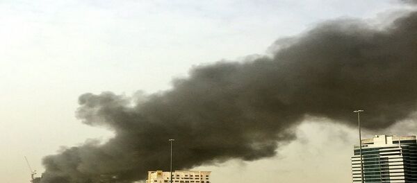 حريق بدبي - سبوتنيك عربي