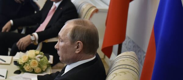 لقاء الرئيس الروسي فلاديمير بوتين والرئيس التركي رجب طيب أردوغان - سبوتنيك عربي