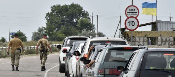 معبر جانكوي للحدود الروسية الأوكرانية - سبوتنيك عربي