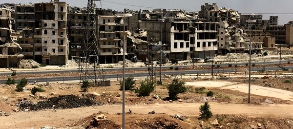 .منازل وبيوت مدمرة في حي راموسة بجنوب غرب مدينة حلب .منازل وبيوت مدمرة في حي راموسة بجنوب غرب مدينة حلب - سبوتنيك عربي