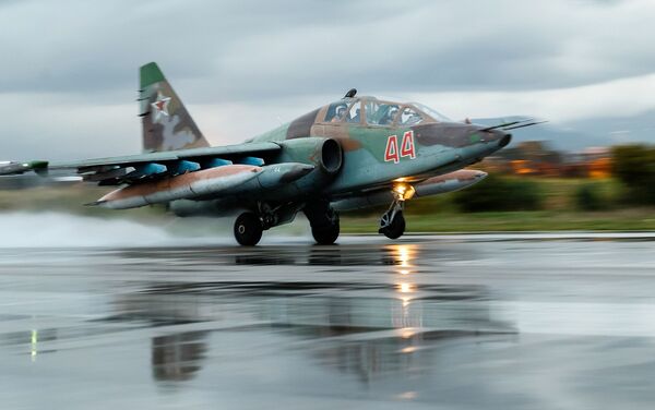 مقاتلة سو-25 فى سوريا - سبوتنيك عربي