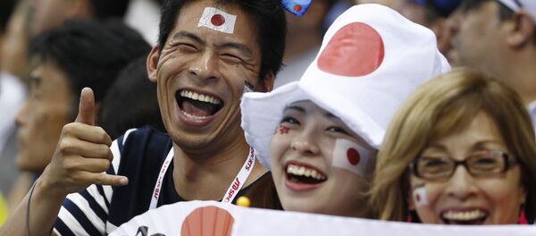 أولمبياد ريو 2016 - مشجعون يابانبون، 7 أغسطس/ آب 2016 - سبوتنيك عربي