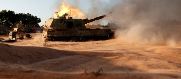 ليبيا - أفراد القوات الليبية خلال تواجدهم في مواقع المواجهة ضد تنظيم داعش في مدينة سرت، 15 أغسطس/ آب 2016 - سبوتنيك عربي