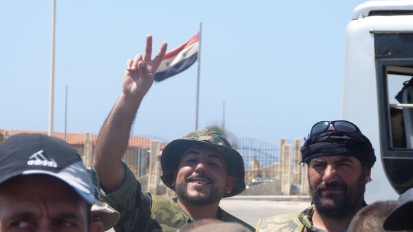 الجيش السوري في جمعية الزهراء الجيش السوري في جمعية الزهراء - سبوتنيك عربي