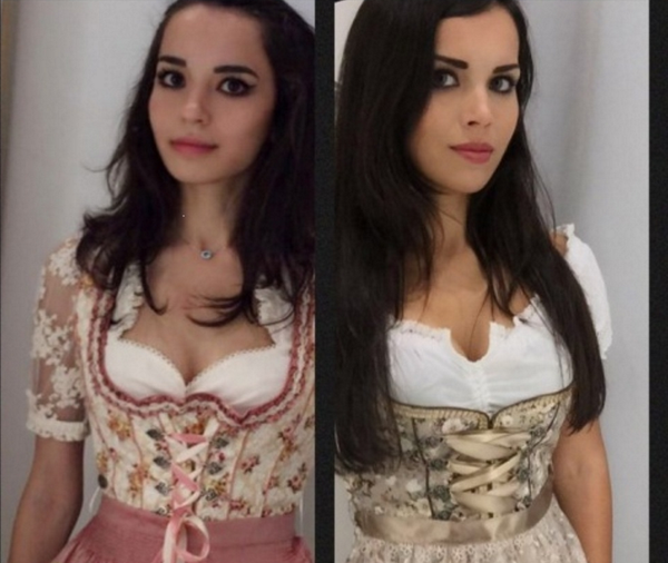 زوجة باسم ياخور بلباس أوروبي - سبوتنيك عربي