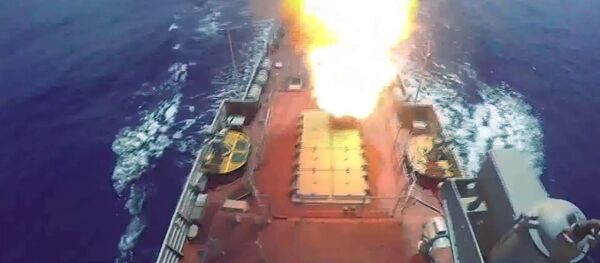 أعلنت وزارة الدفاع الروسية، أن السفن الصاروخية التابعة لأسطول البحر الأسود اطلقت صواريخ كاليبر على أهداف جبهة النصرة في سوريا أعلنت وزارة الدفاع الروسية، أن السفن الصاروخية التابعة لأسطول البحر الأسود اطلقت صواريخ كاليبر على أهداف جبهة النصرة في سوريا - سبوتنيك عربي