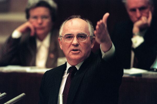 ميخائيل غورباتشوف عام 1991 - سبوتنيك عربي