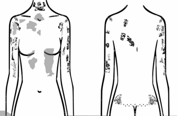أماكن الوشم على جسد المرأة  - سبوتنيك عربي