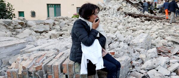 بلدة أماتريسي الإيطالية التي ضربها زلزال بلغت قوته 6.1 — 6.2 درجة بلدة أماتريسي الإيطالية التي ضربها زلزال بلغت قوته 6.1 — 6.2 درجة - سبوتنيك عربي