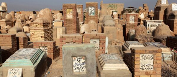 مقبرة وادي السلام بمحافظة النجف العراقية، حيث مرقد الإمام علي بن أبي طالب عليه السلام، أكبر مقبرة في العالم - سبوتنيك عربي