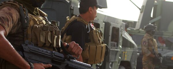 الشرطة العراقية على طريق الأنبار - سبوتنيك عربي