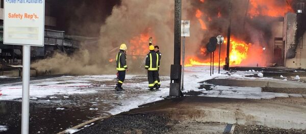 تدمير محطة للكهرباء في السعودية تدمير محطة للكهرباء في السعودية - سبوتنيك عربي