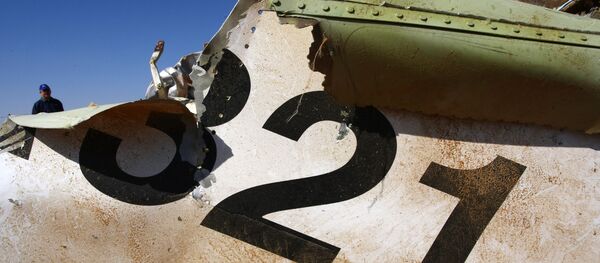 حطام طائرة Airbus A321 في سيناء - سبوتنيك عربي