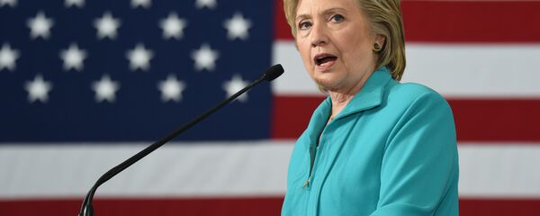 المرشحة الديمقراطية للرئاسة الأمريكية هيلاري كلينتون - سبوتنيك عربي