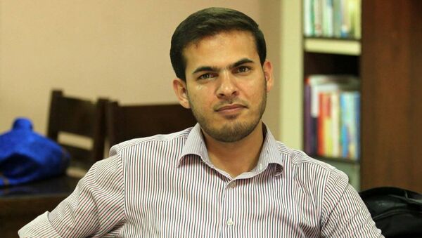 الصحفي الفلسطيني محمد عثمان - سبوتنيك عربي