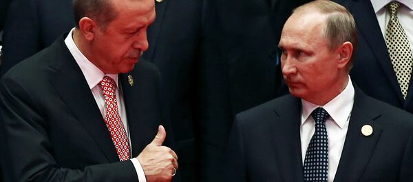 بوتين وأردوغان في قمة العشرين بالصين - سبوتنيك عربي