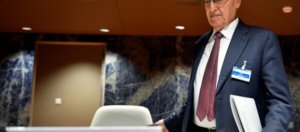 وزير الخارجية الفلسطيني السابق وعضو اللجنة المركزية لحركة فتح ومسؤول العلاقات الخارجية الدكتور نبيل شعث - سبوتنيك عربي