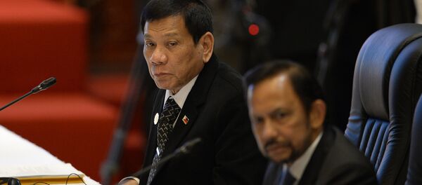 الرئيس الفلبيني رودريغو دوتيرتي  إقرأ المزيد - سبوتنيك عربي