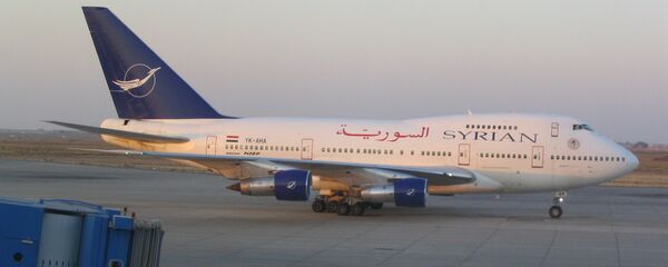 إحدى طائرات الشركة السورية للطيران إحدى طائرات الشركة السورية للطيران - سبوتنيك عربي