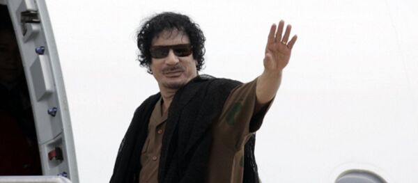 القذافي والطائرة - سبوتنيك عربي